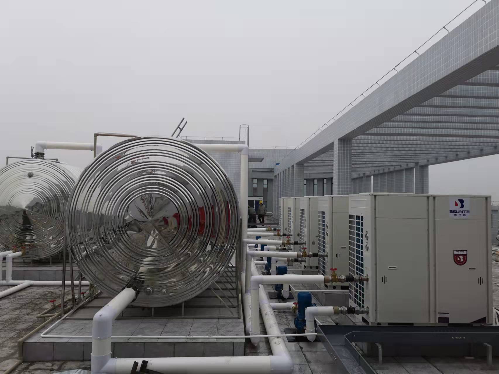 15匹循环式空气源热泵热水机组